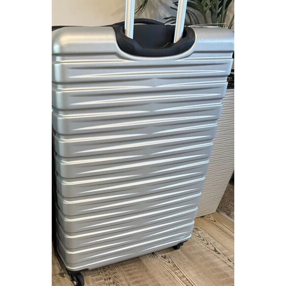 SAMSONITE  Uptempo Hardside 1 Piece Large Spinner Silver 28” Luggage Suitcase - Picture 5 of 8